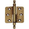KOTARBAU Decorative Hinges, Furniture Band-Style Hinges, Universal, Rust-Resistant, Old Brass,