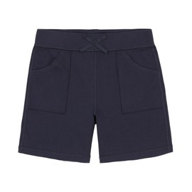 Nautica girls School Uniform Sensory-friendly Soft Pull-on Casual Shorts, Navy, 12 14 US