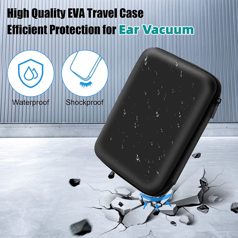 Ear Wax Vacuum Removal Tool, 6 Gear Strong Suction Electric