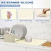Silicone Dish Drying Mat with Rack for Kitchen Counter, DEAUNBR