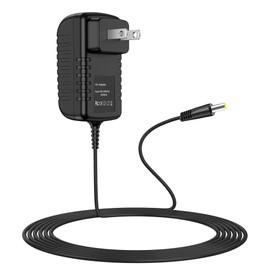 Zencend 9.5V AC/DC Adapter Compatible with Casio Casiotone SA-51 SA-50 SA-80 SA-81 SA50 SA51 SA80 SA81 32-Key 44-Key Mini Keys Portable Keyboard 9.5VDC Power Supply Cord Charger
