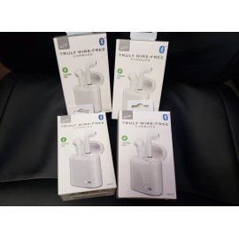 iLive NEW ILIVE TRULY Wireless EARBUDS BLUETOOTH 5 W/CHARGING CASE WHITE IAEBT209W
