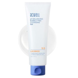 Acwell PH Balancing Bubble Free Cleansing Gel, 160ml, 1 piece / 아크웰 피에이치 밸런싱 버블 프리 클렌징 젤, 160ml, 1개