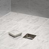 Hydroware Shower Drain - Stainless Steel Square Shape Shower Floor