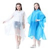 YUNLOVXEE Rain Poncho Raincoats for Kids Reusable - 2 Pack