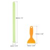 PATIKIL 24pcs 380x20mm Anti-Slip Grip Tape Fluorescent Tow Strip Square