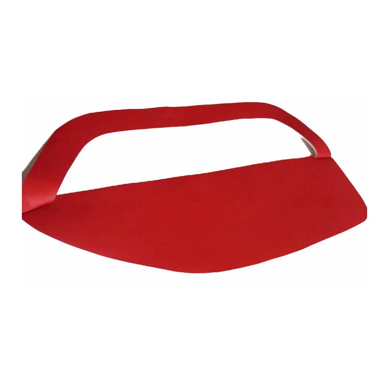 Kar Designers Fits 05-09 Ford Mustang Synthetic Leather Red Padded