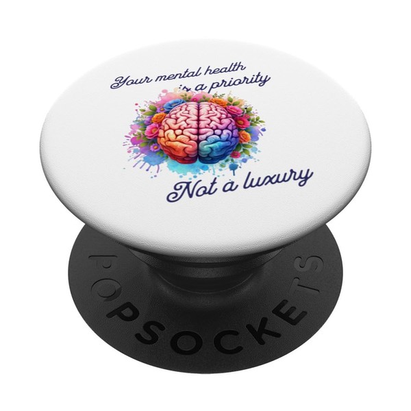 Mental Health Priority Depression Mental Health Awareness PopSockets Swappable PopGrip