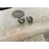 Handmade Interlocking Rings Stainless Steel Hypoallergenic Stud Earrings