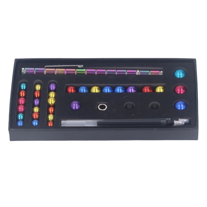 Magnetic Pen Decompression Magnetic Metal Pen Multifunctional Freely Combined Relieving