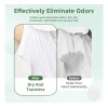 100pcs Almohadillas Para El Sudor Desechables Las Axilas