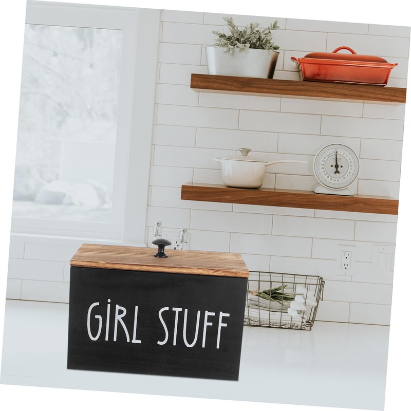 CHILDWEET Garlic Keeper Box Stylish Storage Container with Lid for