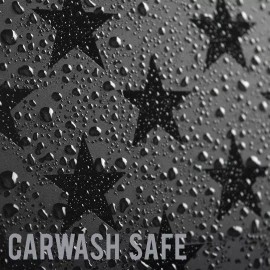 Digo Auto Styling Fits 2019 - 2024 Toyota Rav4 Rear Window American Flag Outdoor Scene Decal Black