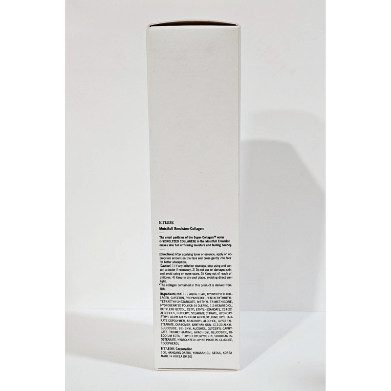 ETUDE Moistfull Collagen Emulsion 180ml,Hydrolyz