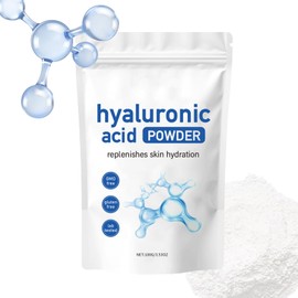 Hyaluronic AcidPowder Mask for Face - Deep Hydration & Skin Tightening, 100g Hydration Powder, Long-Lasting Moisture & Sensitive Skin Friendly，Vegan Hyaluronic Acid Serum Powder