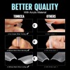 TOMICCA Artificial Nail Tips for Gel Nails Gel Nails Coffin