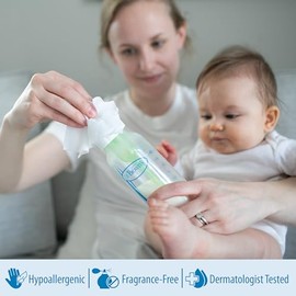 Dr. Brown's Bottle and Pacifier Healthy Wipes, Safely Clean Bottles, Baby Items, and Feeding Essentials, Hypoallergenic, 40 count, 3-Pack (Packaging M
