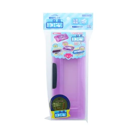 Sunstar Stationery S1314360 Matic Pencil Case, Horizontal Pita, Clear Violet