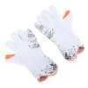 2pcs Soccer Gloves Nylon Polyurethane Fiber Latex Breathable Strong Grip