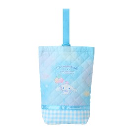 Sanrio 113972 Quilted Shoe Bag, Cinnamoroll, Children, Footwear, Name Space Included