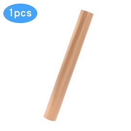 Zorveiio Pure Copper Round Rod 12mm Dia 100mm Length Solid Copper Rod Bare Copper Metal Rod for DIY Metal Crafts, Metal Working Hobbies