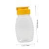 GANAZONO 2 Pack Honey Squeeze Bottle Honey Dispenser Dipper for