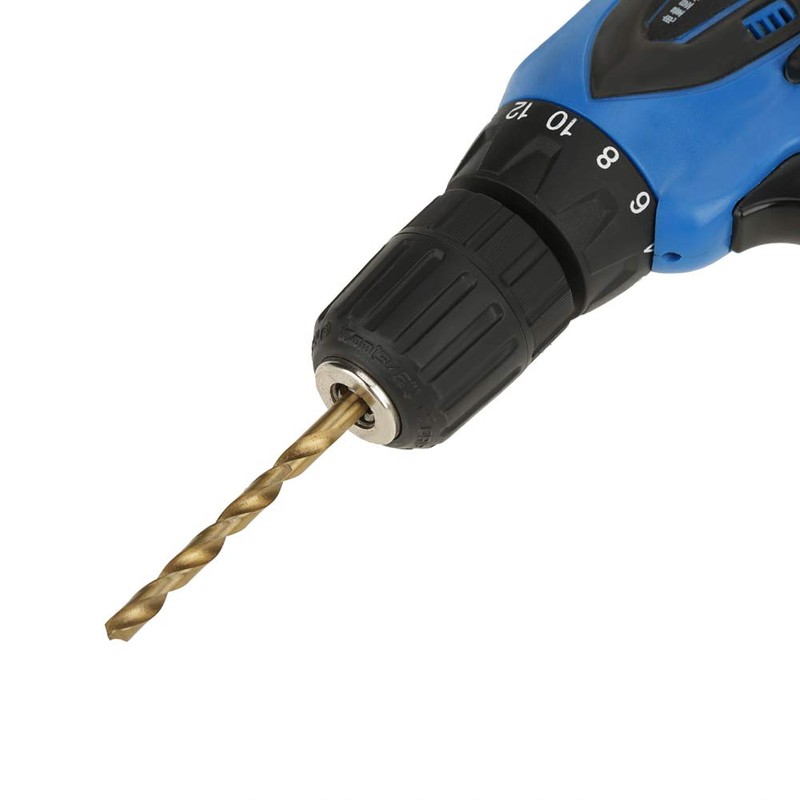 Twist Drill Bits Set, 60 Piece 1#-60# Titanium Nitride Coated