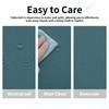 Easy-Going - Mantel rectangular de lino sintético impermeable, a prueba