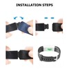 Runlio ID115plusHR (Version 2025), Replacement Bands, Adjustable Replacement Straps Fitness