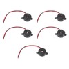 JZK Pack of 5 DC3-24 V Electronic Buzzer, Electronic Alarm