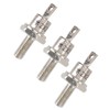 3PCS Rectifier Diode Spiral 25A Iron High Hardness Spiral Rectifier