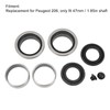 Rear Axle Carrier Repair Kit, 8 Pieces Repair Kit Rear