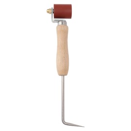 40mm Seam Roller Multi Functional Labor Saving Heat Resistant Flexible Silicone Seam Roller Tool for Membrane Sheet Welding Seam Tester Probe + Red Silicone Press Wheel