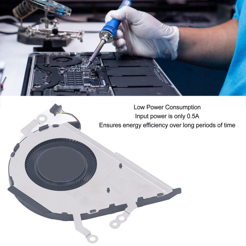 CPU Cooling Fan 4 Pin Power Connector Replacement Laptop CPU