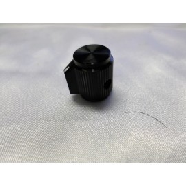 Te Connectivity/Alco Knob Alco Knob KPN500B 1/8 straight Knurled Pointer Knob 3.2Mm-1/8 " shaft   loc265