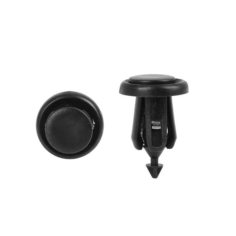 X AUTOHAUX 40 x Plastic Retaining Mudguard Pressure Type Clip