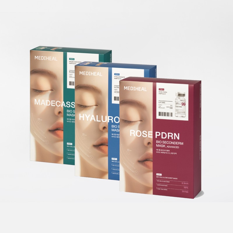 Mediheal Hyaluronic Acid Bio Secondum Mask 10 sheets (high-density moisture/ampoule