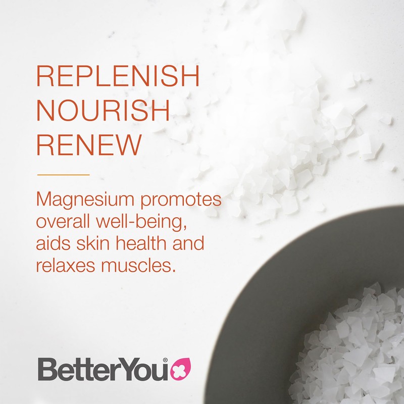 BetterYou Revive Bath Flakes, Blend of Pure Zechstein Magnesium Chloride