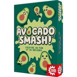 Blackrock Games Avocado Smash - Fast and Fun Card Game | 2 to 8 Players | Ages 6+ | Board Game for the Family | Reflexes, Observation & Crazy Laughter, Compact Format