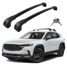 Roof Rack Cross Bars Compatible with Mazda CX50 CX-50 2023-2025, Adjustable Aluminum Heavy Duty 300 LBS Anti-Theft Lock Cargo Carrier Rooftop Crossbar Accessories for Bike, Basket, Snowboard, Luggage