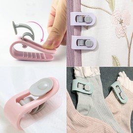 SHULLIN 12 Piece Set, Futon Clips, Futon Fixer, Clip for Futon Fastening, Non-Needle Anti-Shift, Prevents Slipping of the Contents of the Futon, Lightweight, Compact, Anti-Slip, Easy to Install, Will Not Damage Your Comforter, Summer Comforter, For Sleep