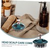 minkissy 3pcs Scalp Massager Scalp Scraper Hotel Scalp Brush Compact