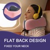 napfun Neck Pillow for Traveling, Upgraded Travel Neck Pillow for