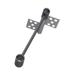 HANTAQ Door Hinge Gap Adjusting Wrench，Heavy Duty Door Hinge Repair Spanner,Flag Hinge Adjustment Tool for Fire Door, Security Door, Cleanroom Door (5.5-7.0in, Black)