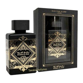 Lattafa Lattafa Bade'e Al Oud Oud for Glory - Oriental Woody, Caramel, Warm Spicy - Eau de Parfum Long-Lasting Fragrance for Unisex, 3.40 Ounce / 100 ml