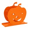 2pcs Cute Pumpkin Napkin Holder Durable Iron Paper Napkin Holder