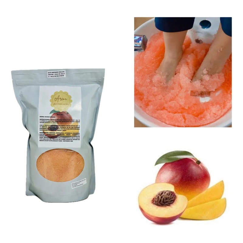 1 Kilo De Jelly Spa 1 Kilo De Diluyente Pedicura