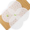 100pcs Air Fryer Liners, Vancens 9 inch Bamboo Steamer Liners,