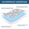 Reusable Bed Pads 34"x36" 2 Pack , Absorbent Waterproof Bed