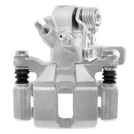 Detroit Axle - Rear Right Brake Caliper for Acura 1994-2001 Integra, 1992-1995 1999-2000 Honda Civic, 1993-1997 Civic del Sol, Passenger Side Disc Brake Caliper with Bracket Replacement